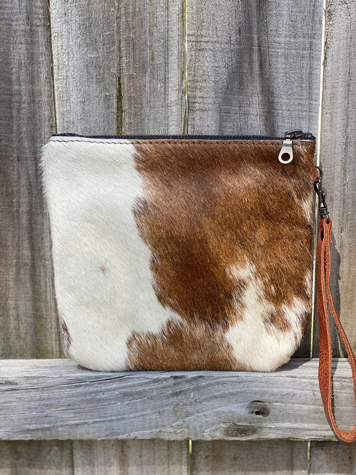 Cowhide outlet clutch