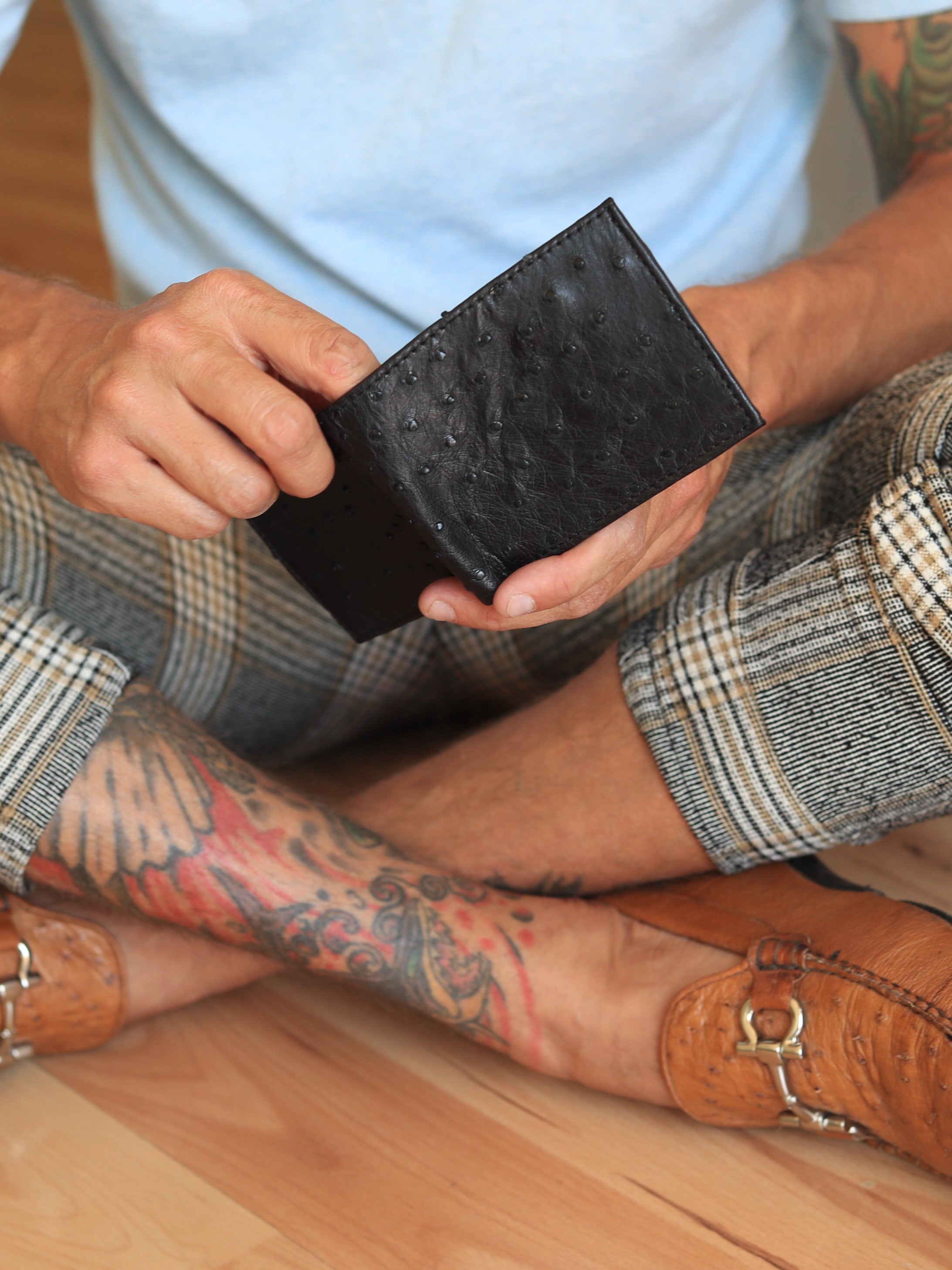 What are the Best Exotic Leathers for Men's Wallets?